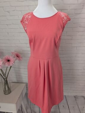 LC Lauren Conrad Coral Dress